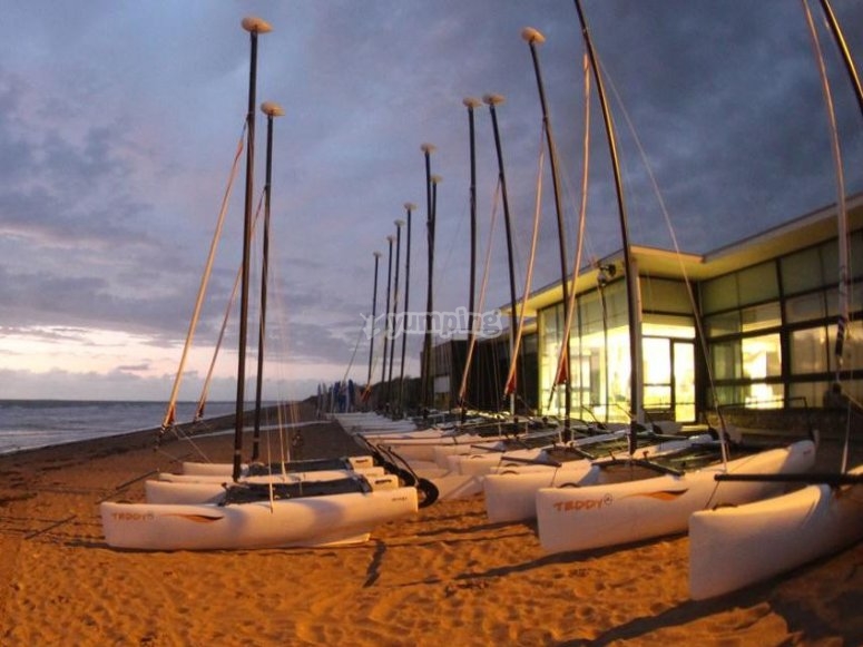 Webcam Notre Dame De Monts Pôle Nautique